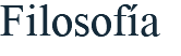 Filosofía 
